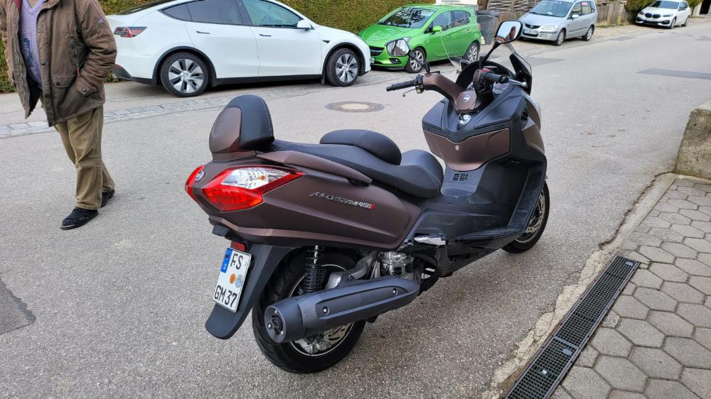 Motorrad verkaufen SYM Maxsym 400i Ankauf